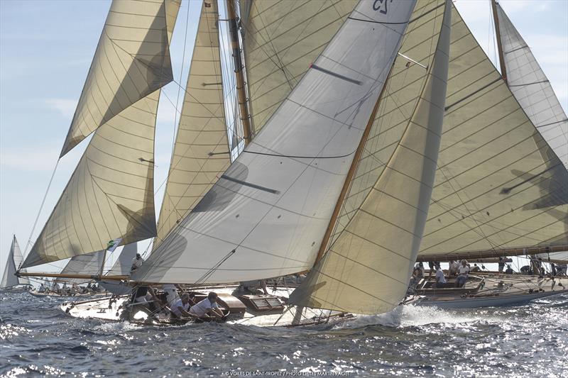 Les Voiles de Saint-Tropez 2019 day 2 photo copyright Gilles Martin-Raget taken at Société Nautique de Saint-Tropez and featuring the Classic Yachts class