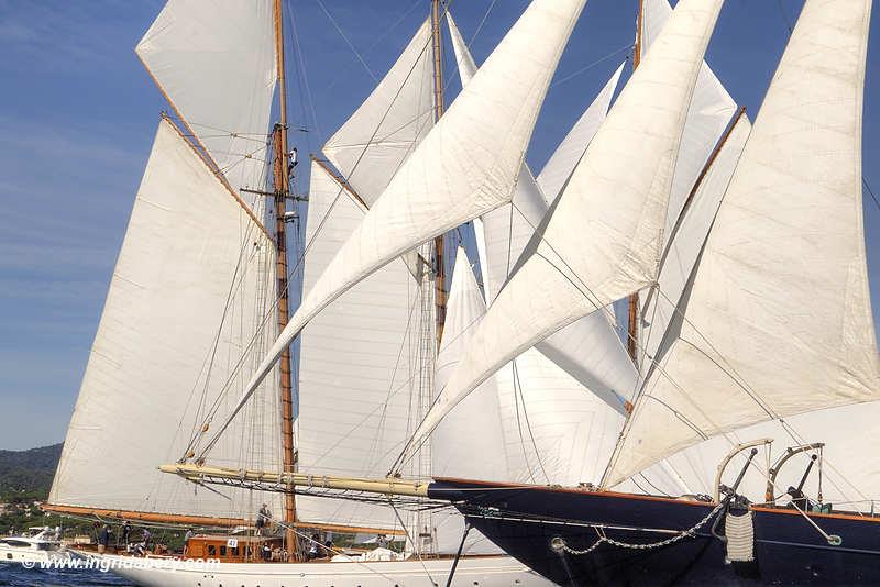 Les Voiles de Saint-Tropez 2019 day 4 photo copyright Ingrid Abery / www.ingridabery.com taken at Société Nautique de Saint-Tropez and featuring the Classic Yachts class