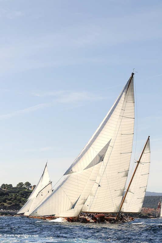 Les Voiles de Saint-Tropez 2019 day 4 photo copyright Ingrid Abery / www.ingridabery.com taken at Société Nautique de Saint-Tropez and featuring the Classic Yachts class