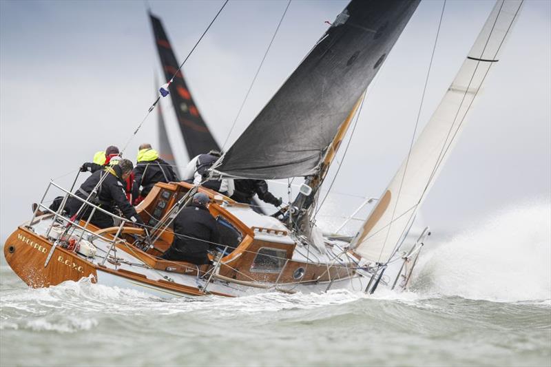 1939 Giles one-off design Whooper photo copyright Paul Wyeth / www.pwpictures.com taken at Royal Ocean Racing Club and featuring the Classic Yachts class