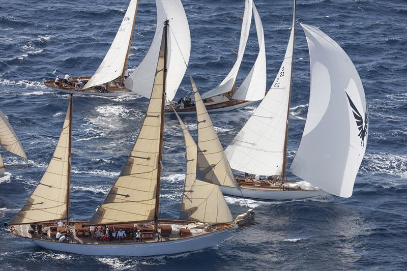 Les Voiles de Saint-Tropez 2017 photo copyright Gilles Martin-Raget / www.martin-raget.com taken at Société Nautique de Saint-Tropez and featuring the Classic Yachts class