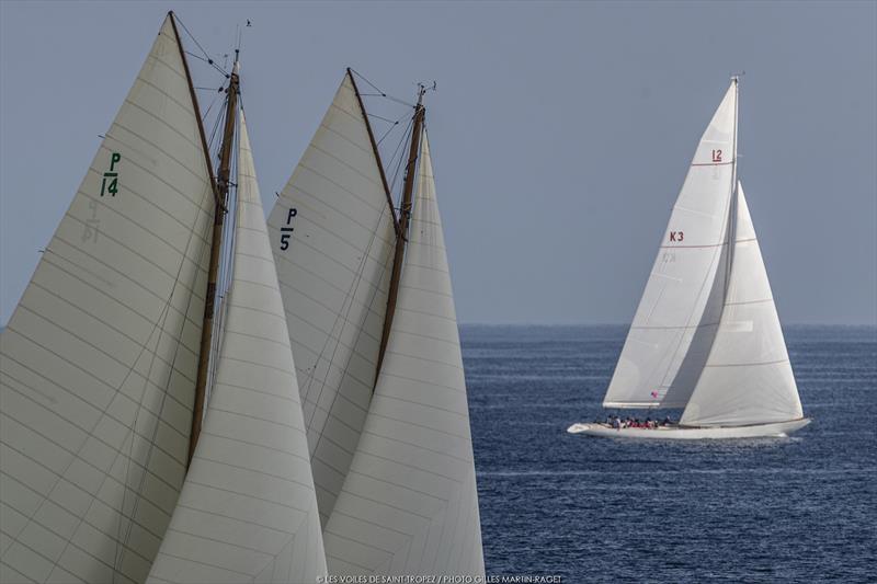 Voiles de Saint-Tropez day 4 photo copyright Gilles Martin-Raget taken at Société Nautique de Saint-Tropez and featuring the Classic Yachts class