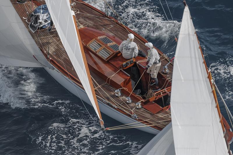 Voiles de Saint-Tropez photo copyright Gilles Martin-Raget taken at Société Nautique de Saint-Tropez and featuring the Classic Yachts class