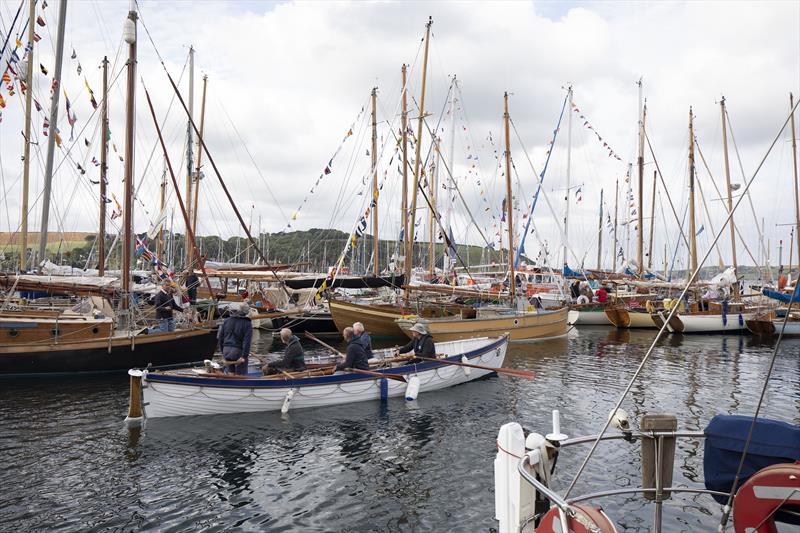 A busy Falmouth Haven during Falmouth Classics 2019 photo copyright Doug Jackson / www.dougjacksonphotography.com taken at  and featuring the Classic Yachts class