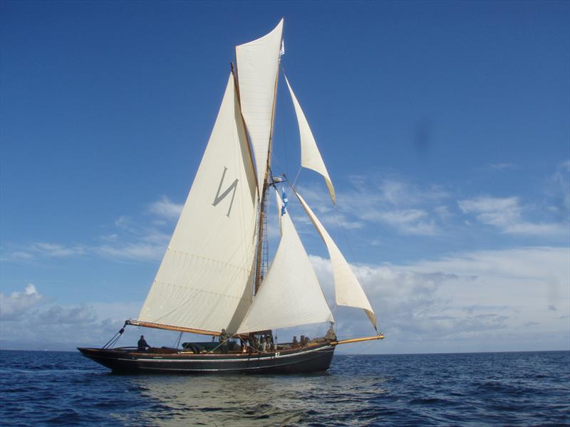 Marguerite – a typical pilot cutter of the 19th century. She was built in 1893 and worked out of Cardiff photo copyright Doug Jackson Photography taken at  and featuring the Classic Yachts class