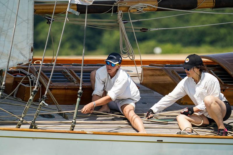British Classic Week day 2 photo copyright Chris Brown Images taken at British Classic Yacht Club and featuring the Classic Yachts class