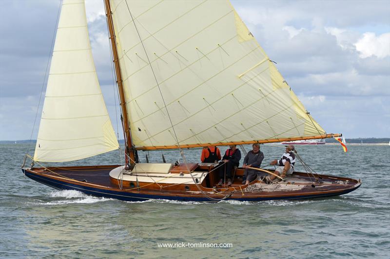 Hamble Classics 2021 photo copyright Rick Tomlinson / www.rick-tomlinson.com taken at Royal Southern Yacht Club and featuring the Classic Yachts class