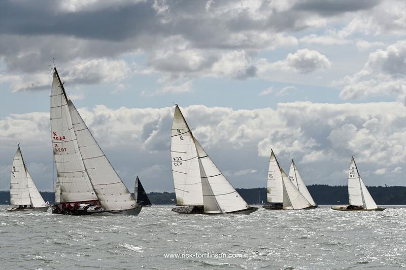 Hamble Classics 2021 photo copyright Rick Tomlinson / www.rick-tomlinson.com taken at Royal Southern Yacht Club and featuring the Classic Yachts class