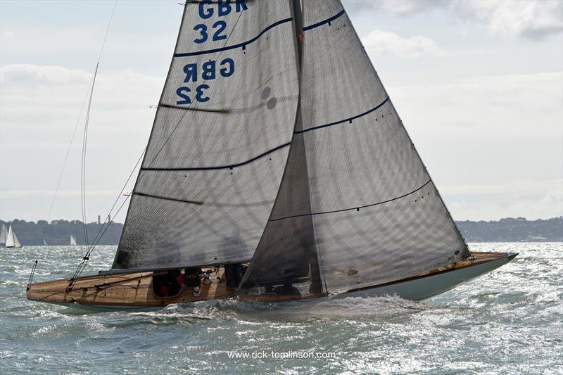 Hamble Classics 2021 photo copyright Rick Tomlinson / www.rick-tomlinson.com taken at Royal Southern Yacht Club and featuring the Classic Yachts class