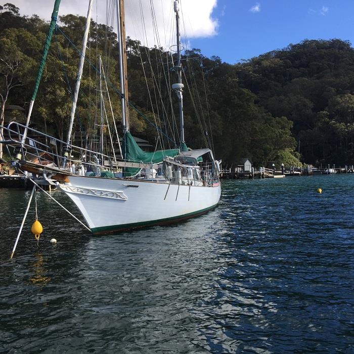 The 53 foot Herreshoff photo copyright Sailors With DisAbilities taken at  and featuring the Classic Yachts class