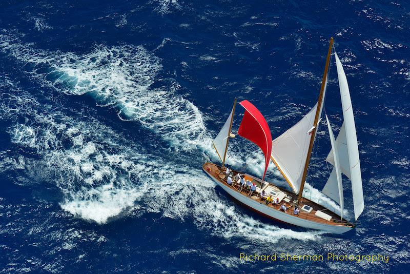 52' S&S yawl Mah Jong won Classic Class  - 2018 Antigua Classic Yacht Regatta photo copyright Richard Sherman taken at Antigua Yacht Club and featuring the Classic Yachts class