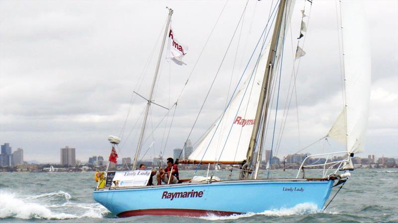 Sir Alec Rose' famous round-the-world yacht Lively Lady during the Royal Southern Yacht Club Harken June Regatta photo copyright Livelylady.org taken at Royal Southern Yacht Club and featuring the Classic Yachts class