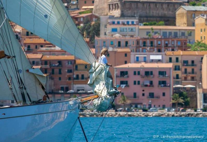 Eilean and Spanish Fortress – Argentario Sailing Week photo copyright Pierpaolo Lanfrancotti taken at Yacht Club Santo Stefano and featuring the Classic Yachts class
