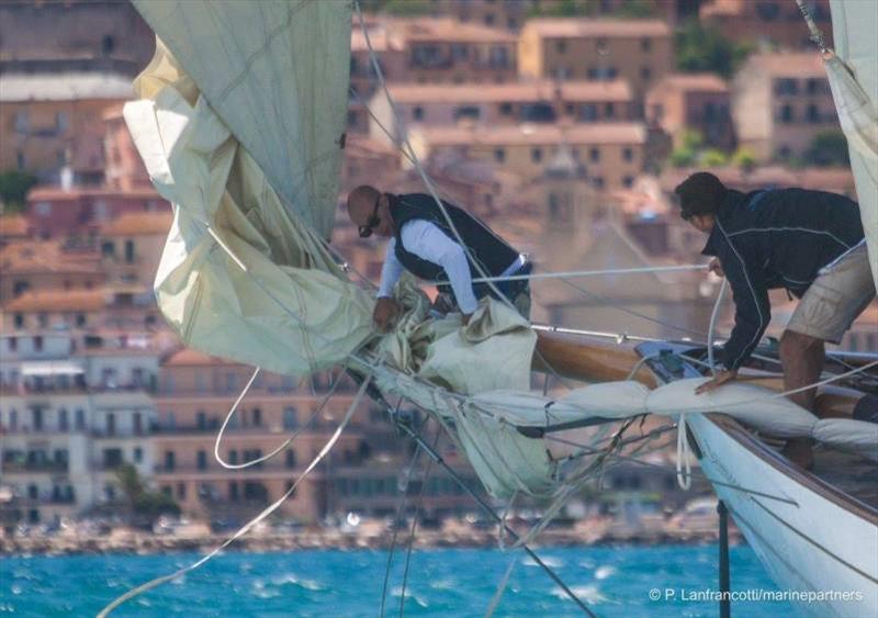 Argentario Sailing Week ready – Argentario Sailing Week photo copyright Pierpaolo Lanfrancotti taken at Yacht Club Santo Stefano and featuring the Classic Yachts class