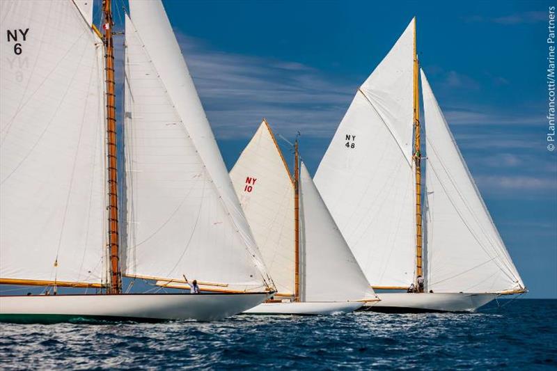 Chinook Linette and SPartan – Argentario Sailing Week photo copyright Pierpaolo Lanfrancotti taken at Yacht Club Santo Stefano and featuring the Classic Yachts class