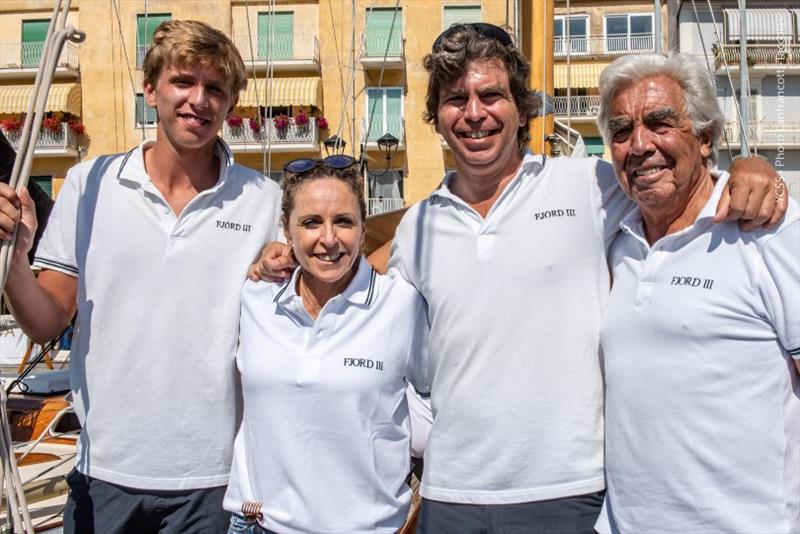 Fjord III Frers Family e Alessandra Sensini photo copyright Fabio Taccola taken at Yacht Club Santo Stefano and featuring the Classic Yachts class