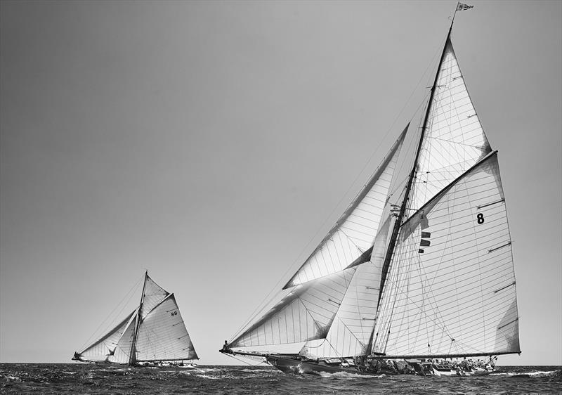 Puig Vela Clàssica Barcelona Regatta photo copyright Nico Martinez taken at Real Club Nautico de Barcelona and featuring the Classic Yachts class