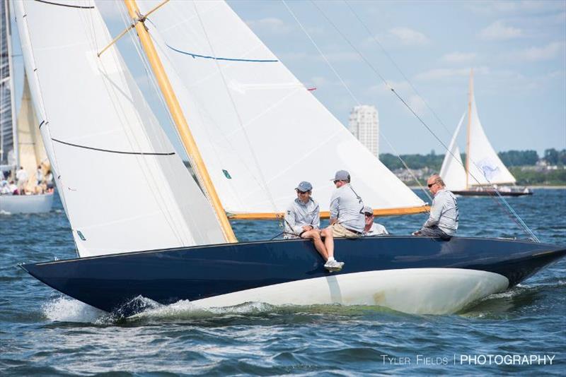 Panerai Newport Classic Yacht Regatta 2017 photo copyright Tyler Fields taken at  and featuring the Classic Yachts class