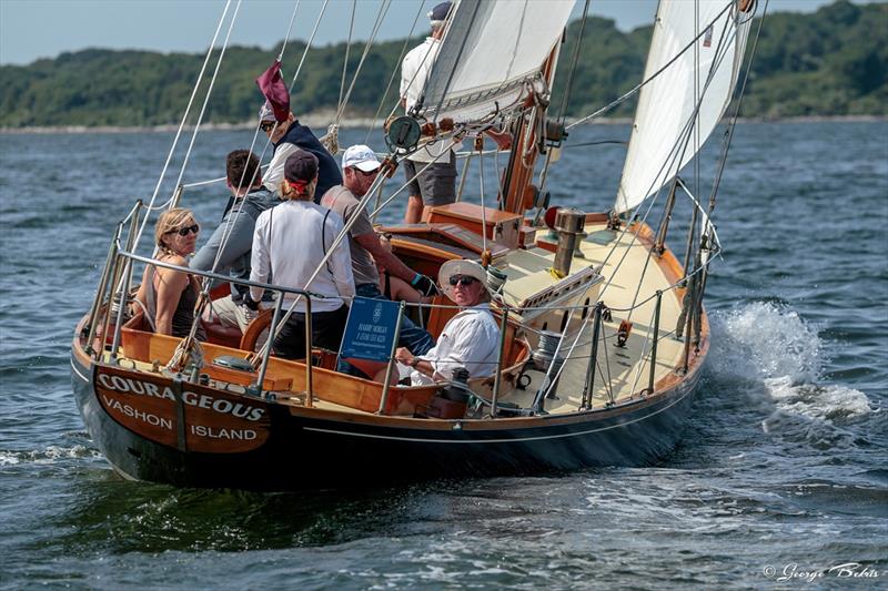 2018 Panerai Classic Yacht Distance Race photo copyright George Bekris / www.georgebekris.com taken at  and featuring the Classic Yachts class