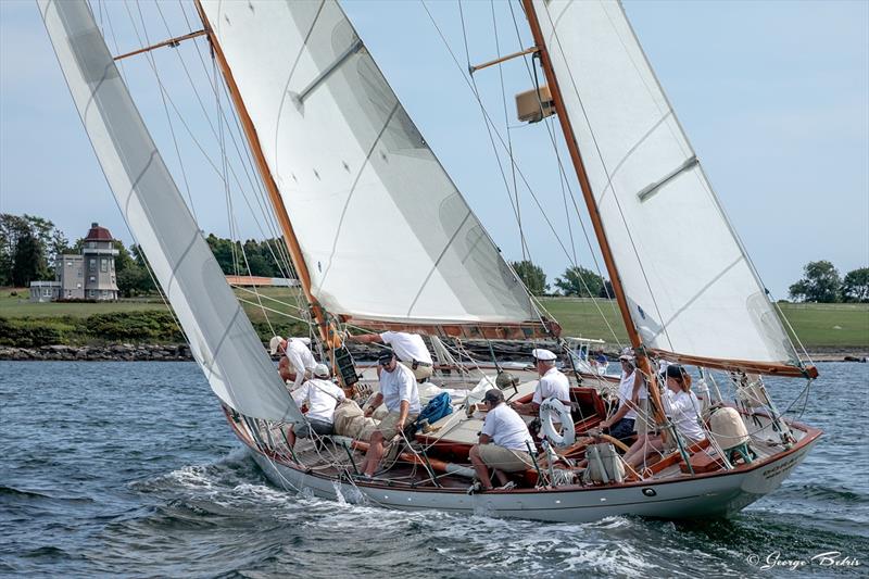 2018 Panerai Classic Yacht Distance Race photo copyright George Bekris / www.georgebekris.com taken at  and featuring the Classic Yachts class