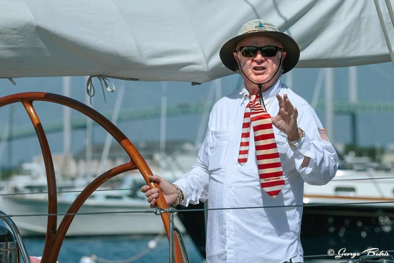 Wild Horses - Newport Classic Regatta 2018 photo copyright George Bekris / www.georgebekris.com taken at  and featuring the Classic Yachts class