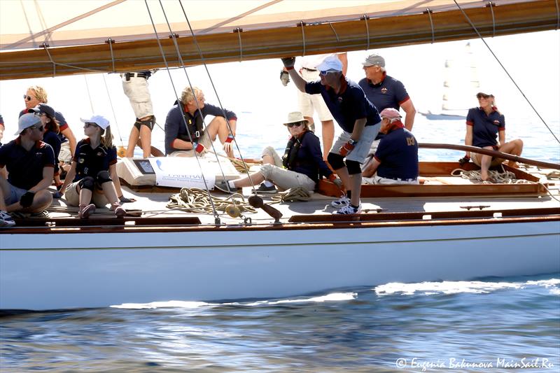 Regates Royales from Cannes - September 28, 2018 photo copyright Eugenia Bakunov taken at Yacht Club de Cannes and featuring the Classic Yachts class