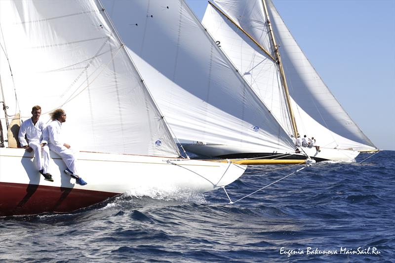 Regates Royales from Cannes - September 28, 2018 photo copyright Eugenia Bakunov taken at Yacht Club de Cannes and featuring the Classic Yachts class