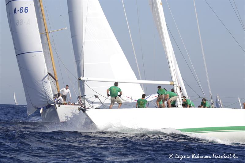 Regates Royales from Cannes - September 28, 2018 photo copyright Eugenia Bakunov taken at  and featuring the Classic Yachts class