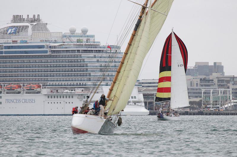 Sayonara skippered by Doug Shields on day 1 of the 12th Classic Yacht Cup Regatta - photo © Alex McKinnon Photography