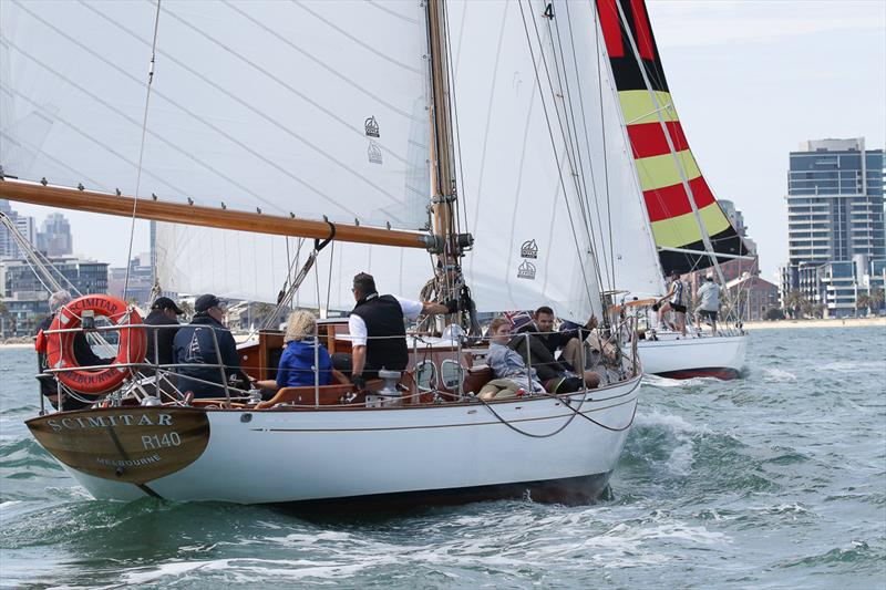 Scimitar skippered by did well with a second in Race 4 - photo © Alex McKinnon Photography