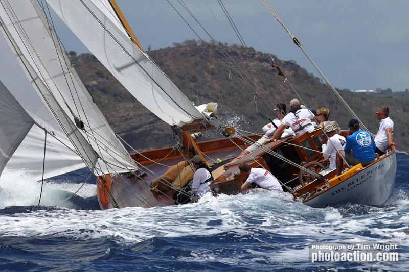 Racecourse action at the 2018 Antigua Classic Yacht Regatta - photo © Image courtesy of Tim Wright