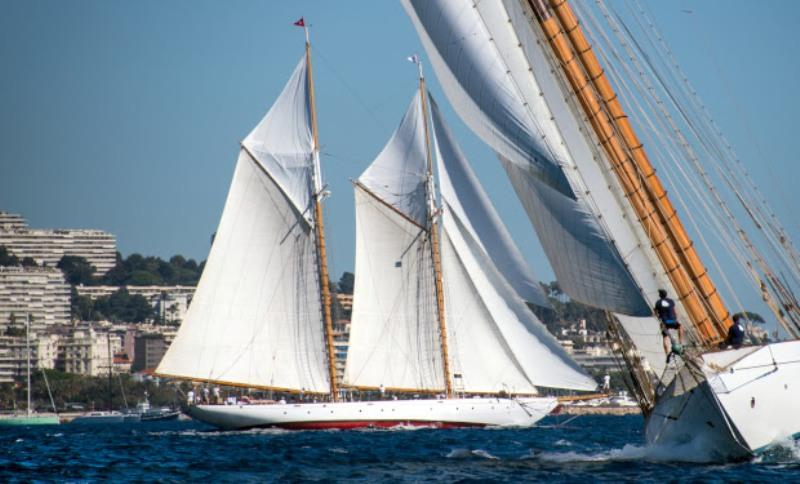 Puritan - 126ft 1930 Alden gaff schooner - photo © Francesco e Roberta Rastrelli / Blue Passion 2018