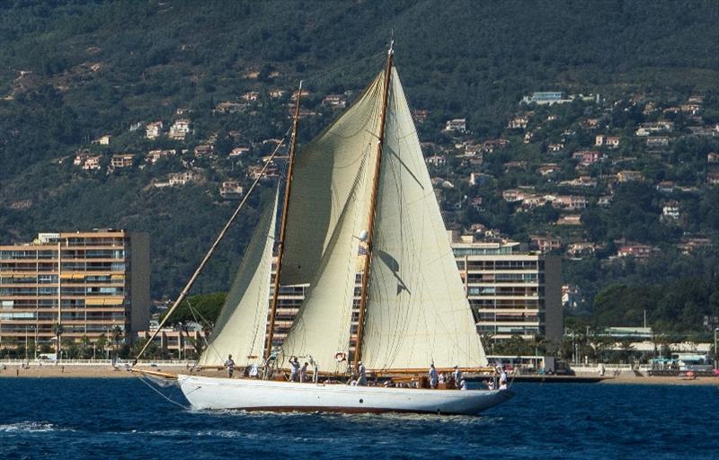 Orianda – 1937 85ft Dahlstrom staysail schooner photo copyright Francesco e Roberta Rastrelli / Blue Passion 2018 taken at Yacht Club Costa Smeralda and featuring the Classic Yachts class