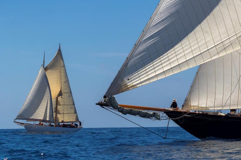The International Schooner Association is developing polars for the schooners to improve the accuracy of their pursuit races - Capri Classica 2019 - photo © Gianfranco Forza