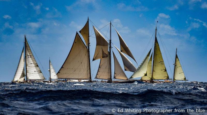 Antigua Classics Yacht Regatta photo copyright Ed Whiting Photographer from the blue taken at Antigua Yacht Club and featuring the Classic Yachts class