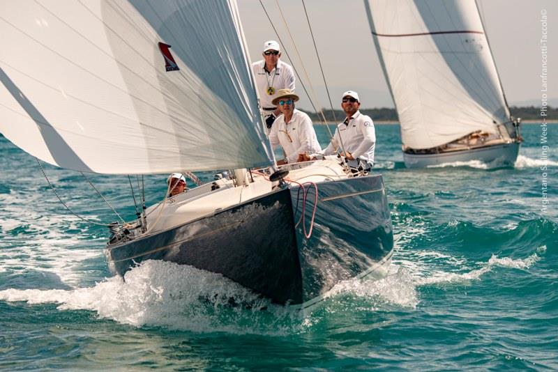 Day 1 - 2019 Argentario Sailing Week photo copyright Taccola Lanfrancotti taken at Yacht Club Santo Stefano and featuring the Classic Yachts class