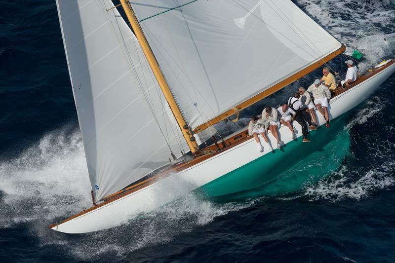 Saint-Tropez (FRA,83), Voiles de Saint-Tropez 2016, Day 5 photo copyright Gilles Martin-Raget taken at Société Nautique de Saint-Tropez and featuring the Classic Yachts class