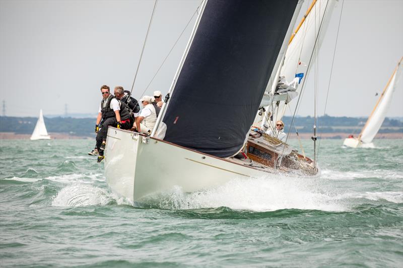 Ladies Race on day 4 of Panerai British Classic Week 2019 photo copyright Chris Brown taken at British Classic Yacht Club and featuring the Classic Yachts class