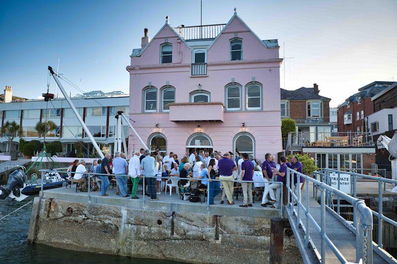 Social evening at Panerai British Classic Week 2019 photo copyright Chris Brown taken at British Classic Yacht Club and featuring the Classic Yachts class