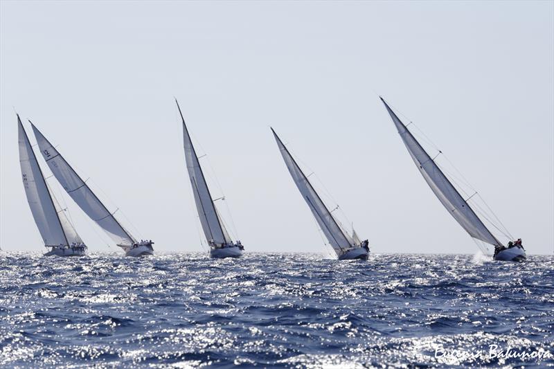 Final day of  Classic Yachts participating in the  Regates Royales Cannes, September 2019 photo copyright Eugenia Bakunova / www.mainsail.ru taken at Yacht Club de Cannes and featuring the Classic Yachts class