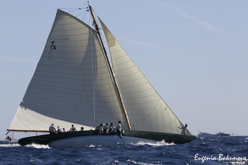 Final day of  Classic Yachts participating in the  Regates Royales Cannes, September 2019.  - photo © Eugenia Bakunova / www.mainsail.ru