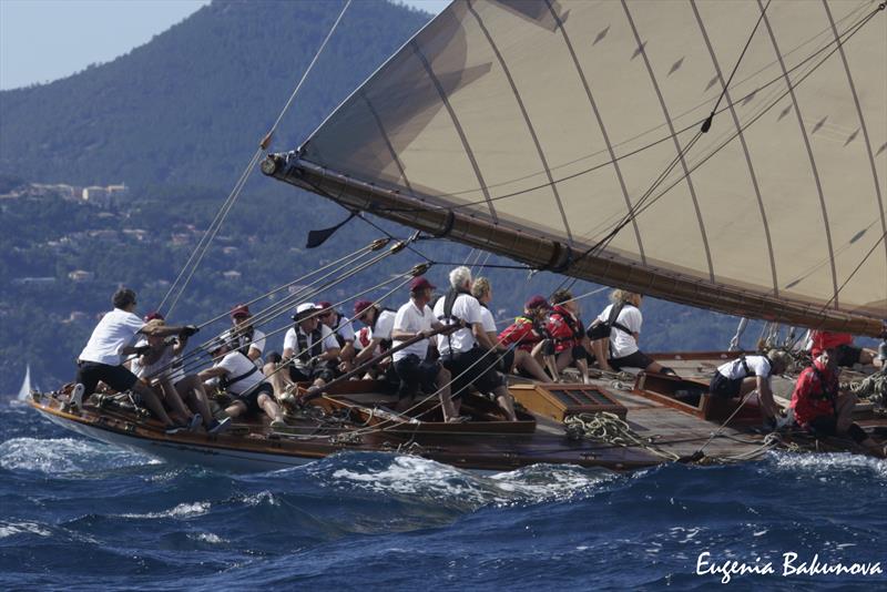 Final day of  Classic Yachts participating in the  Regates Royales Cannes, September 2019.  - photo © Eugenia Bakunova / www.mainsail.ru