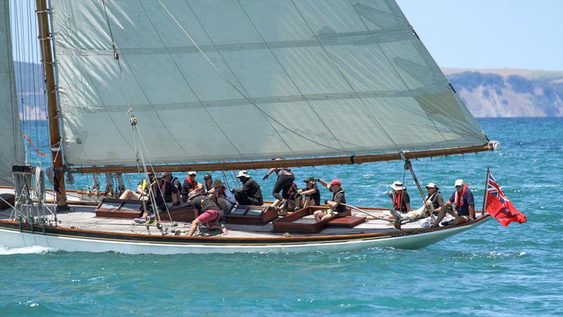 Thelma - 2020 Mahurangi Regatta - Mahurangi Cruising Club - January 25, 2020 photo copyright Richard Gladwell / Sail-World.com taken at  and featuring the Classic Yachts class