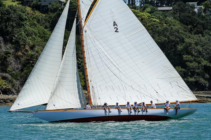 Rawhiti - Mahurangi Regatta - January 2020 - Mahurangi Harbour photo copyright Richard Gladwell / Sail-World.com taken at  and featuring the Classic Yachts class