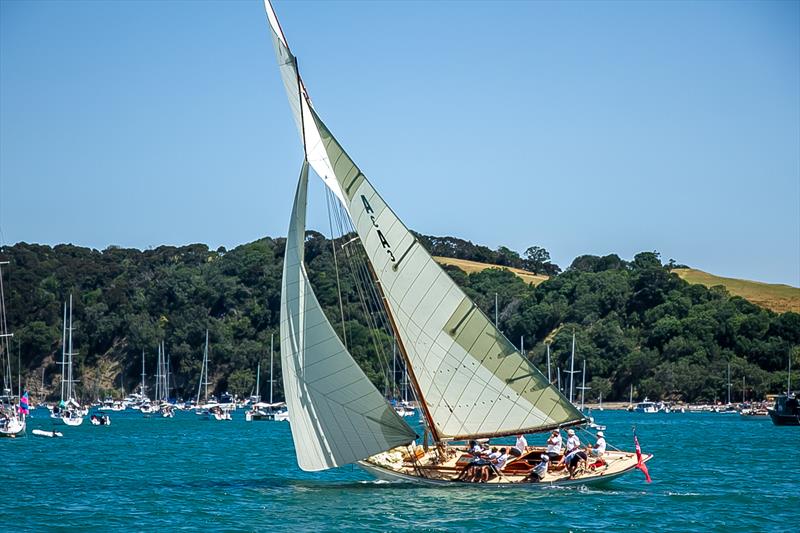 Ariki - Mahurangi Regatta - January 2020 - Mahurangi Harbour photo copyright Richard Gladwell / Sail-World.com taken at  and featuring the Classic Yachts class