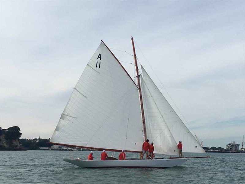 Ida's first sail - May 23, but without her topsail photo copyright Classic Yacht Charitable Trust taken at Royal New Zealand Yacht Squadron and featuring the Classic Yachts class