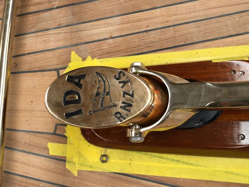Many of Ida's original fitting have been restored and replaced - photo © Classic Yacht Charitable Trust