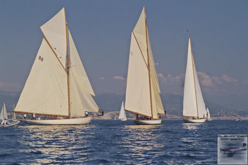 Les Voiles d'Antibes - Day 1 photo copyright Alexander Panzeri taken at Société des Régates d'Antibes and featuring the Classic Yachts class