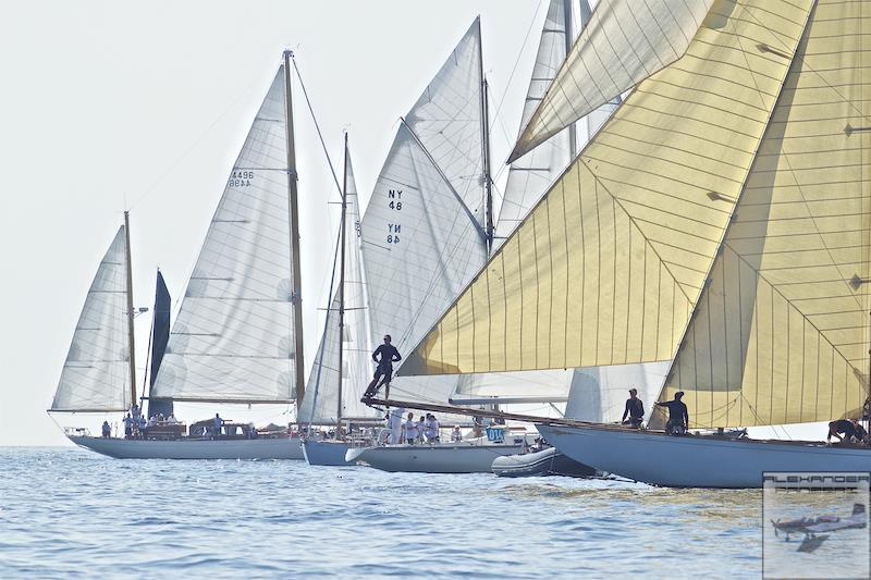 Les Voiles d'Antibes - Day 1 photo copyright Alexander Panzeri taken at Société des Régates d'Antibes and featuring the Classic Yachts class