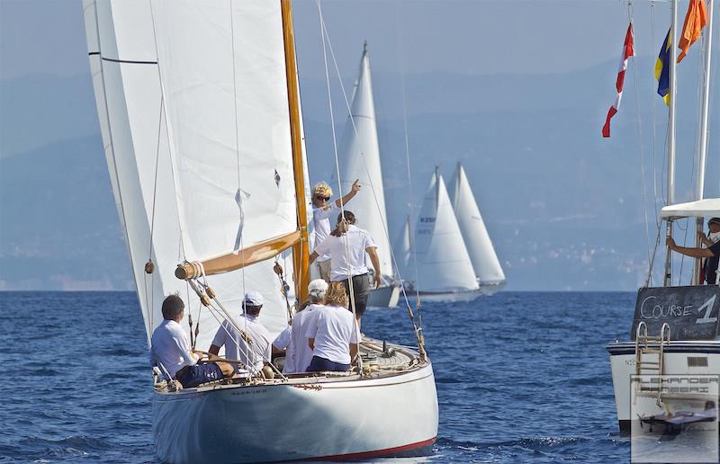 Les Voiles d'Antibes - Day 1 photo copyright Alexander Panzeri taken at Société des Régates d'Antibes and featuring the Classic Yachts class